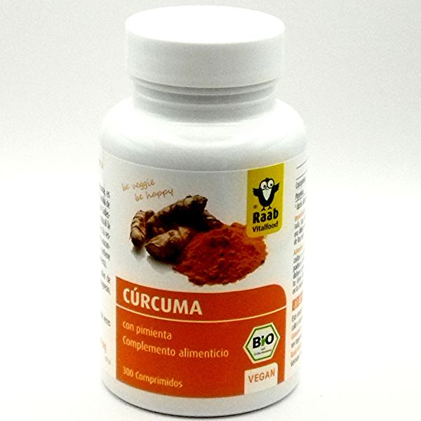 Kurkuma Bio-Extrakt 300 Tabletten - Raab Vitalfood Img 2