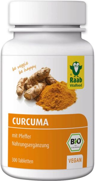 Turmeric Organic Extract 300 Tablets