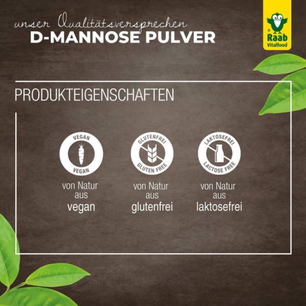 D-mannose en poudre 90 g - Raab Vitalfood Img 6