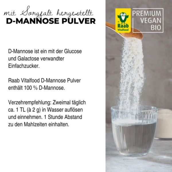 D-mannose en poudre 90 g - Raab Vitalfood Img 7