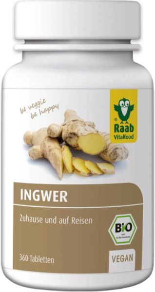 Bio Ginger 360 Tablets - Raab Vitalfood Img 2