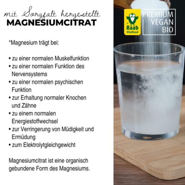 Magnesiumcitraatpoeder 340 g - Raab Vitalfood Img 6