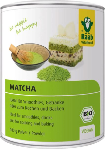 Bio-Matcha-Pulver 100 g - Raab Vitalfood Img 3