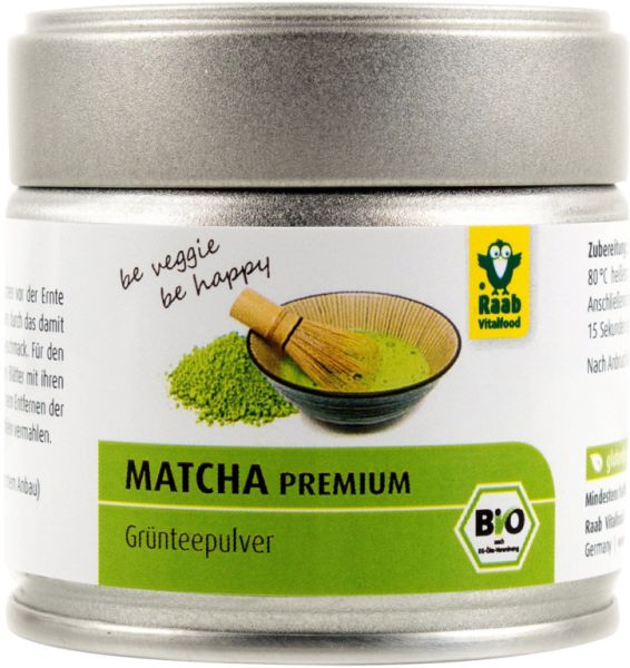 Matcha Premium en poudre 30 g - Raab Vitalfood Img 2