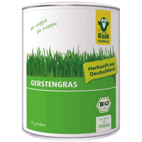 Gerstgroen Poeder 75 g - Raab Vitalfood