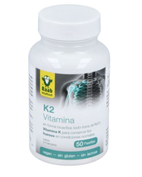 Vitamina K2 50 compresse - Raab Vitalfood