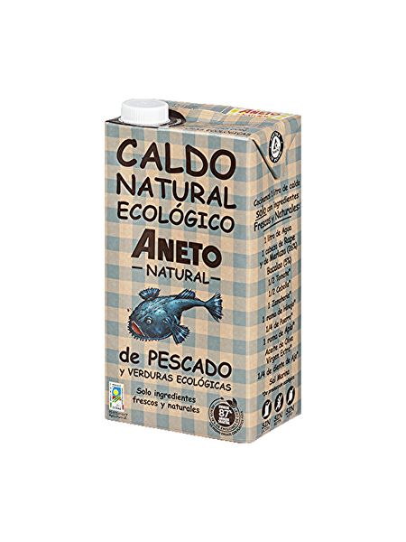 Calso Pesce BIO con Verdure 1 L - ANETO BIO