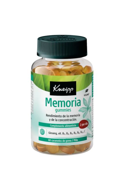 Memòria gummies 60 unitats - KNEIPP