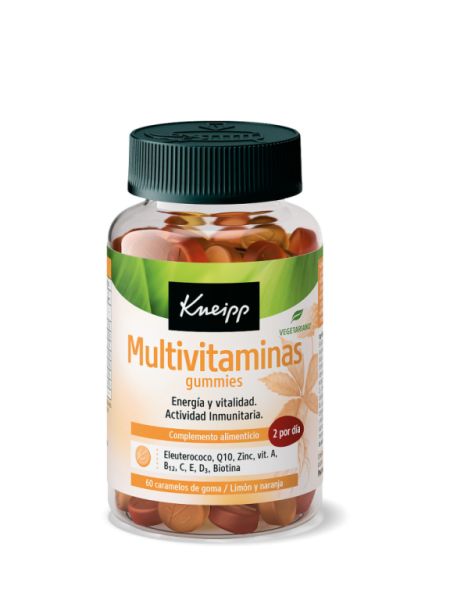 Gummies multivitaminées 60 unités - KNEIPP