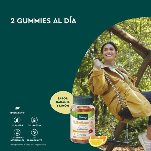 Gomas multivitamínicas 60 unidades - KNEIPP Img 7