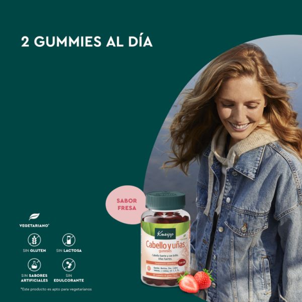 Cabello y Uñas gummies 60 unidades - KNEIPP Img 6