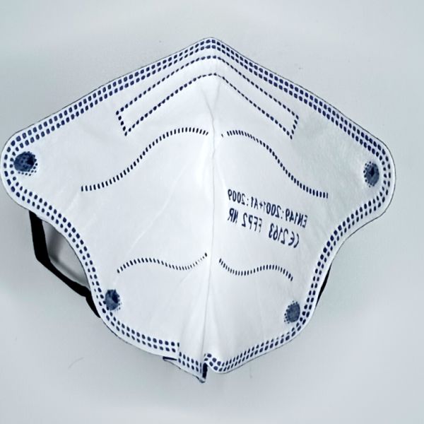 Marineblauw FFP2-NR-masker voor kinderen 1 stuk Img 5