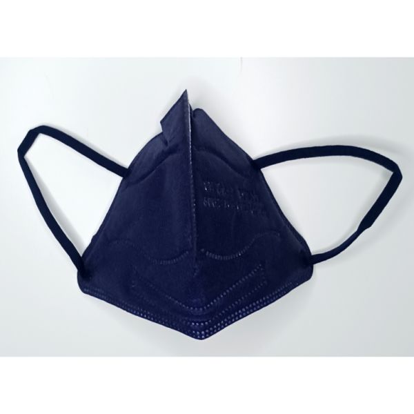 Marineblauw FFP2-NR-masker voor kinderen 1 stuk Img 6