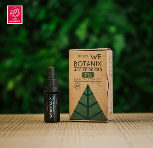 Óleo CBD 7% BIO 10 ml - WEBOTANIX Img 2