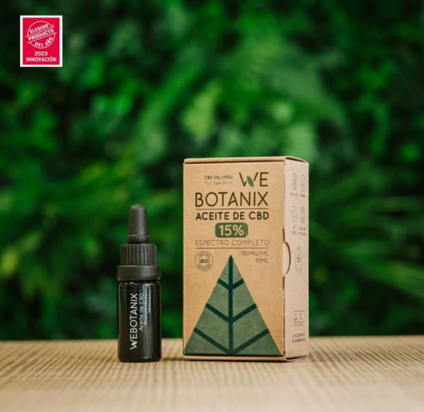 Aceite CBD 15% BIO 10 ml - WEBOTANIX Img 2