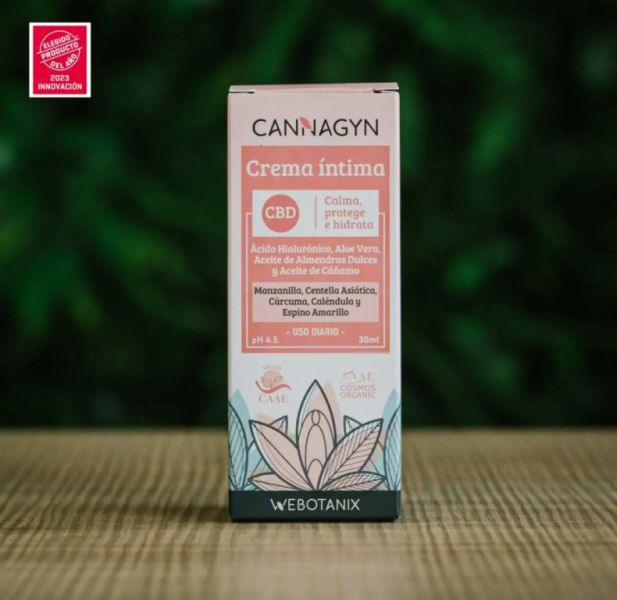 Cannagyn BIO crème intime 30 ml - WEBOTANIX