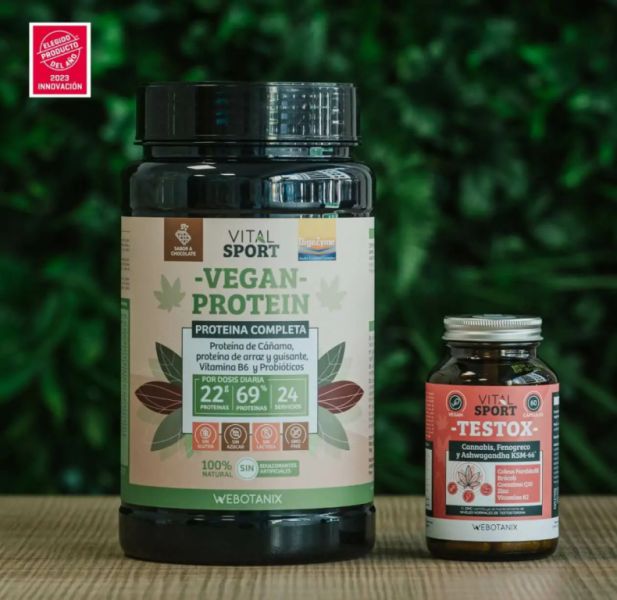 Vegan Protein 768g Vital Sport - WEBOTANIX Img 5