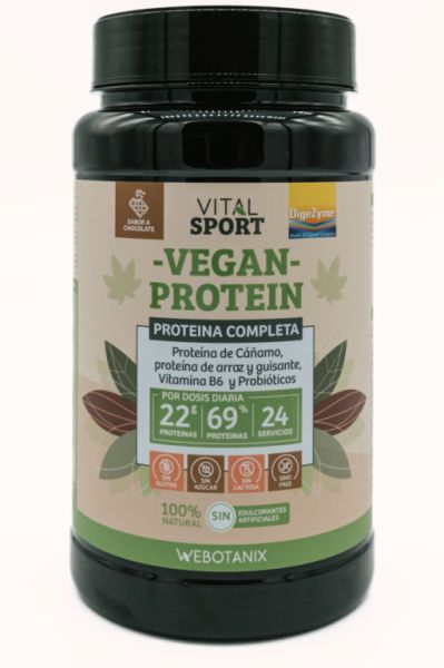 Proteína Vegana 768g Vital Sport - WEBOTANIX