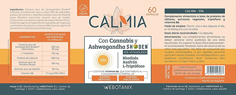 Calmia Day Ashwagandha and Calmia Night Melatonin Pack Img 4