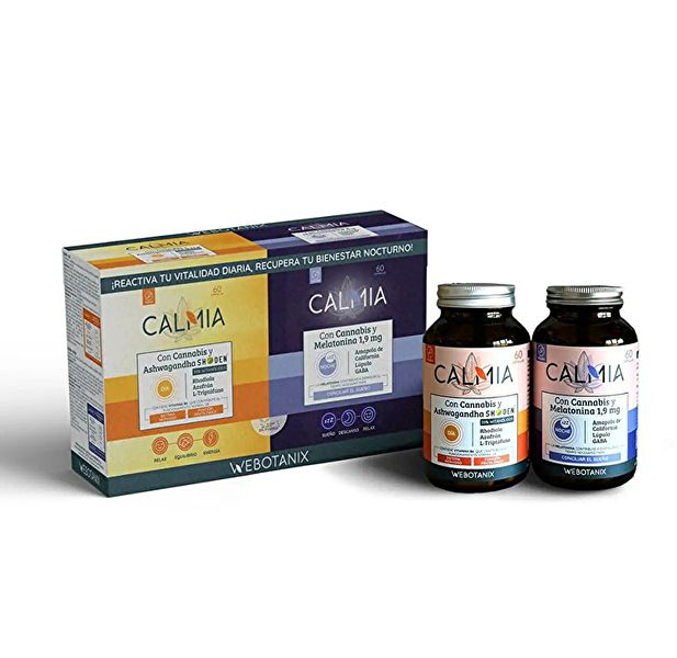 Calmia Day Ashwagandha and Calmia Night Melatonin Pack