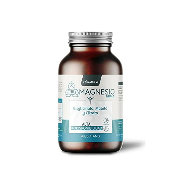 FORMULA TRIPLO MAGNESIO 60 caps - WEBOTANIX