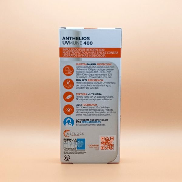 Anthelios UVmune 400 Fluide Anti-Huile SPF50+ 50 ml Img 4