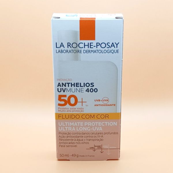 Anthelios UVmune 400 Fluido Invisibile SPF50+ con colore 50 ml Img 4