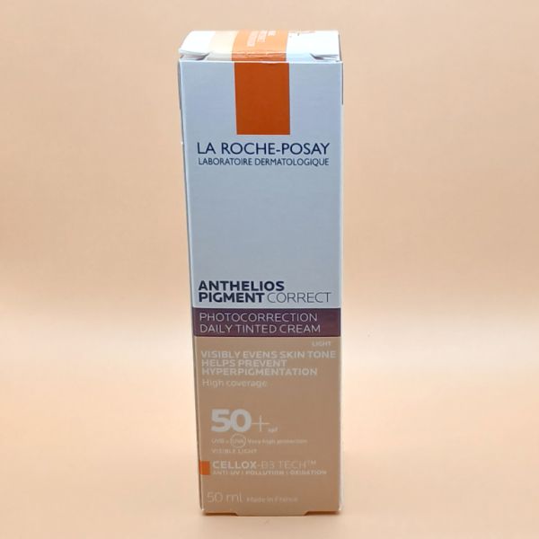 Anthelios Pigment Correct SPF50+ 50 ml. Helle Farbe Img 2