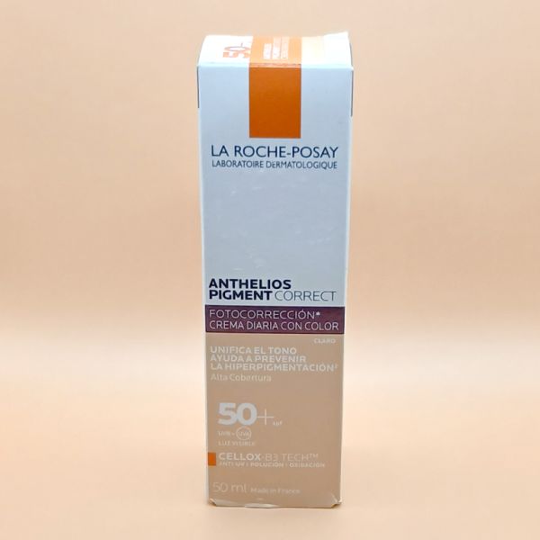 Anthelios Pigment Correct SPF50+ 50 ml. Helle Farbe Img 4