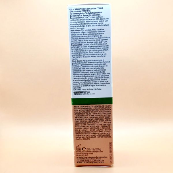 Anthelios UVmune 400 OIL CONTROL Gel-Cream SPF50+ MED FÄRG Anti-Shine 50 ml Img 7