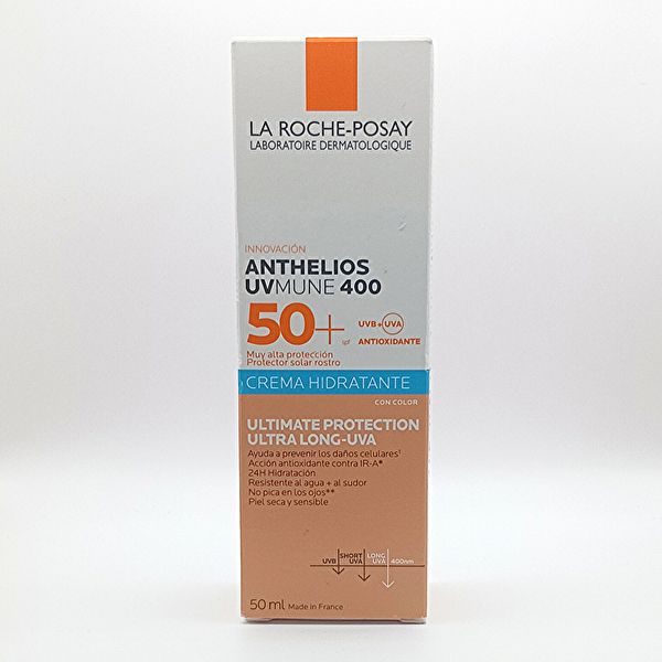 Anthelios UVmune 400 SPF50+ Crème Hydratante Teintée 50 ml Img 4