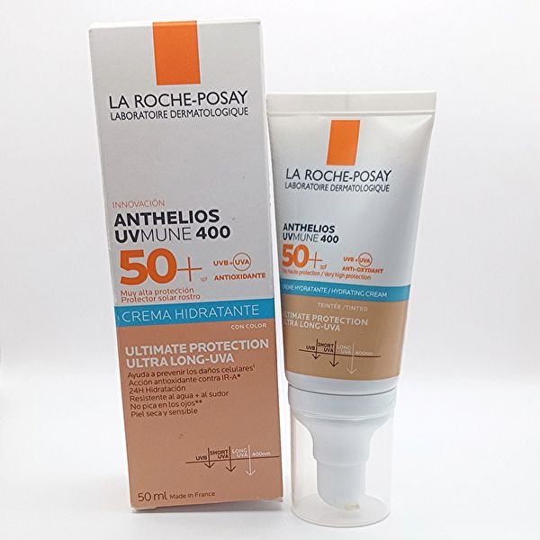 Anthelios UVmune 400 FPS50+ Creme Hidratante com Cor 50ml