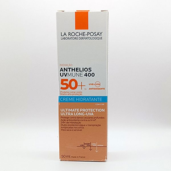 Anthelios UVmune 400 SPF50+ Crème Hydratante Teintée 50 ml Img 8