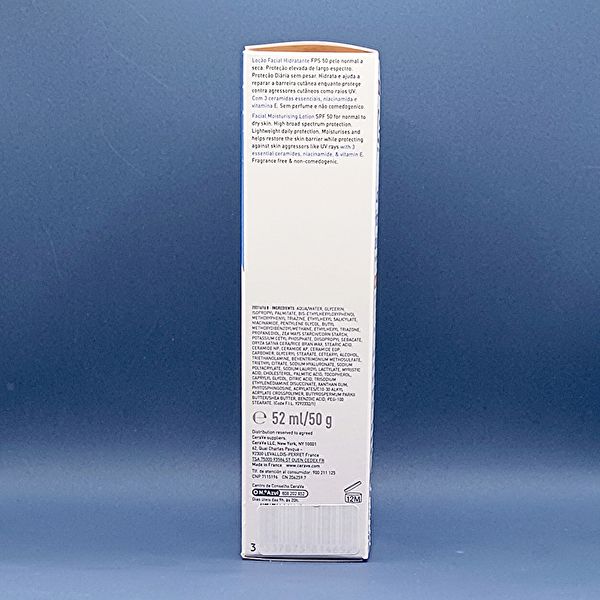 Hydraterende Gezichtslotion SPF 50 normale tot droge huid 52 ml Img 6