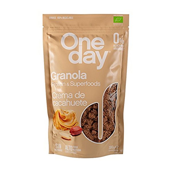 Bio-Erdnusscreme-Müsli 300 g - ONE DAY