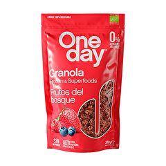 Buy ONE DAY Organic Forest Fruit Granola 300 g By 7,95€