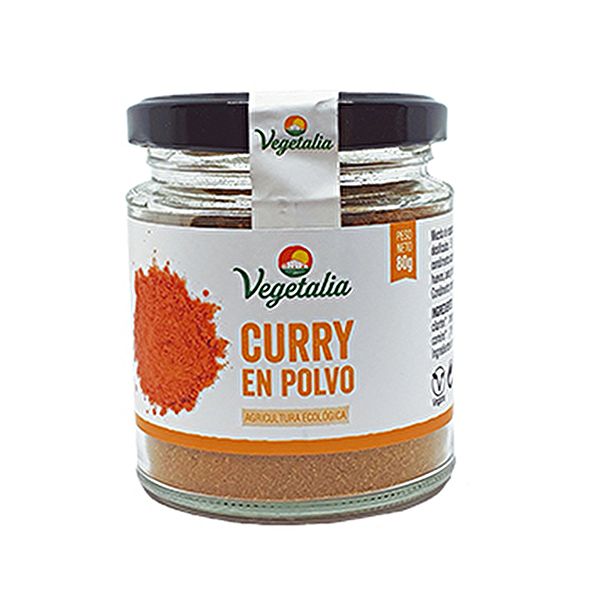 Caril em pó BIO 80 g - VEGETALIA