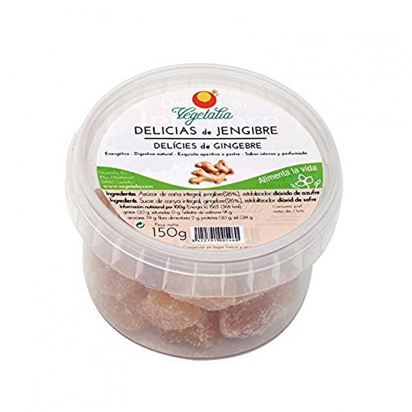 Delicias Bonbons à la gomme au gingembre 150 gr