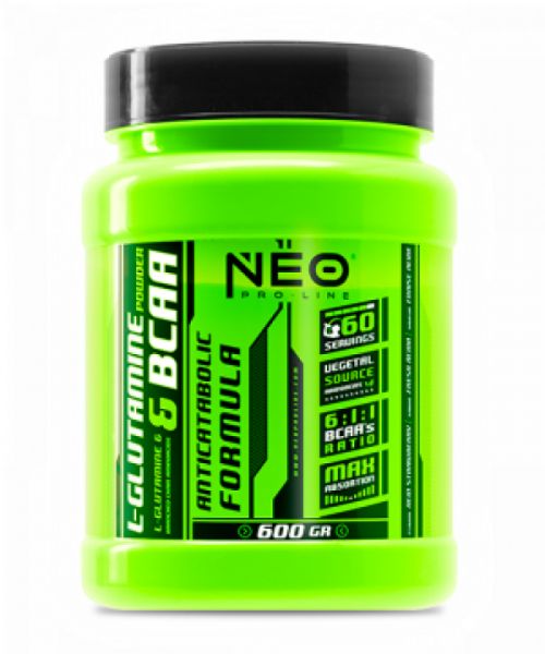 GLUTAMINA E BCAA LIMONE 600 gr - NEO PROLIN