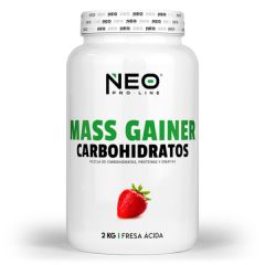 Buy NEO PROLIN MASS GAINER NEO 2 Kg STRAWBERRY By 25,26€