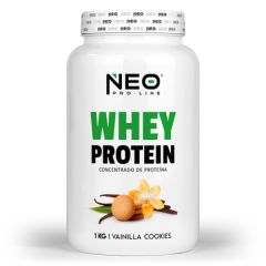 Buy NEO PROLIN WHEY PROTEIN 1 Kg VANILLA COOKIES By 34,00€