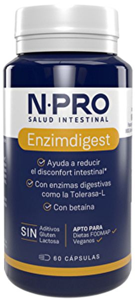 Npro Enzimdigest 60 Cápsulas - NPRO