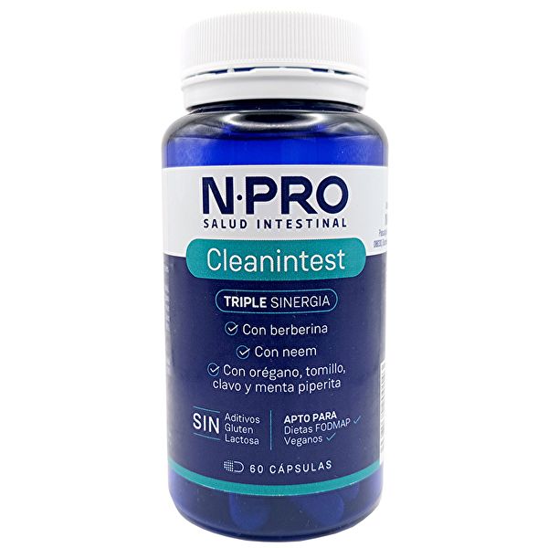 NPro Cleanintest 60 Cápsulas - NPRO