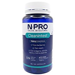 Comprar NPRO NPro Cleanintest 60 Cápsulas Por 22,52€