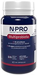 Acheter NPRO NPro Multiprobiota 30 Gélules Végétales Par 17,85€