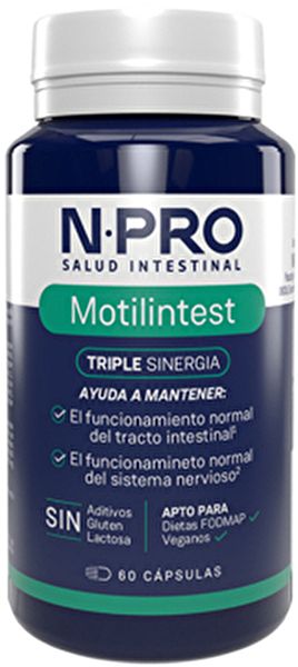 NPro Motilintest 60 Cápsulas - NPRO