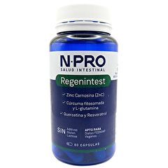 Buy NPRO NPro Regenintest 60 Vegetable Capsules By 34,74€