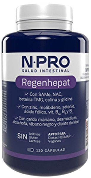 NPro Regenhepat 120 Cápsulas - NPRO