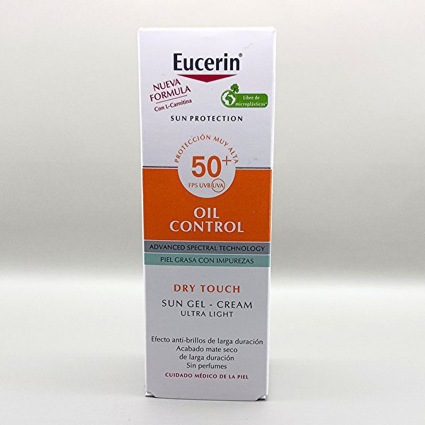 Gel Crème Solaire Oil Control Toucher Sec SPF 50+ 50 ml Img 4