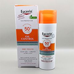 Comprare Eucerin Crema Gel Crema Solare Controllo Olio Tocco Secco SPF 50+ 50 ml Di 11,32€